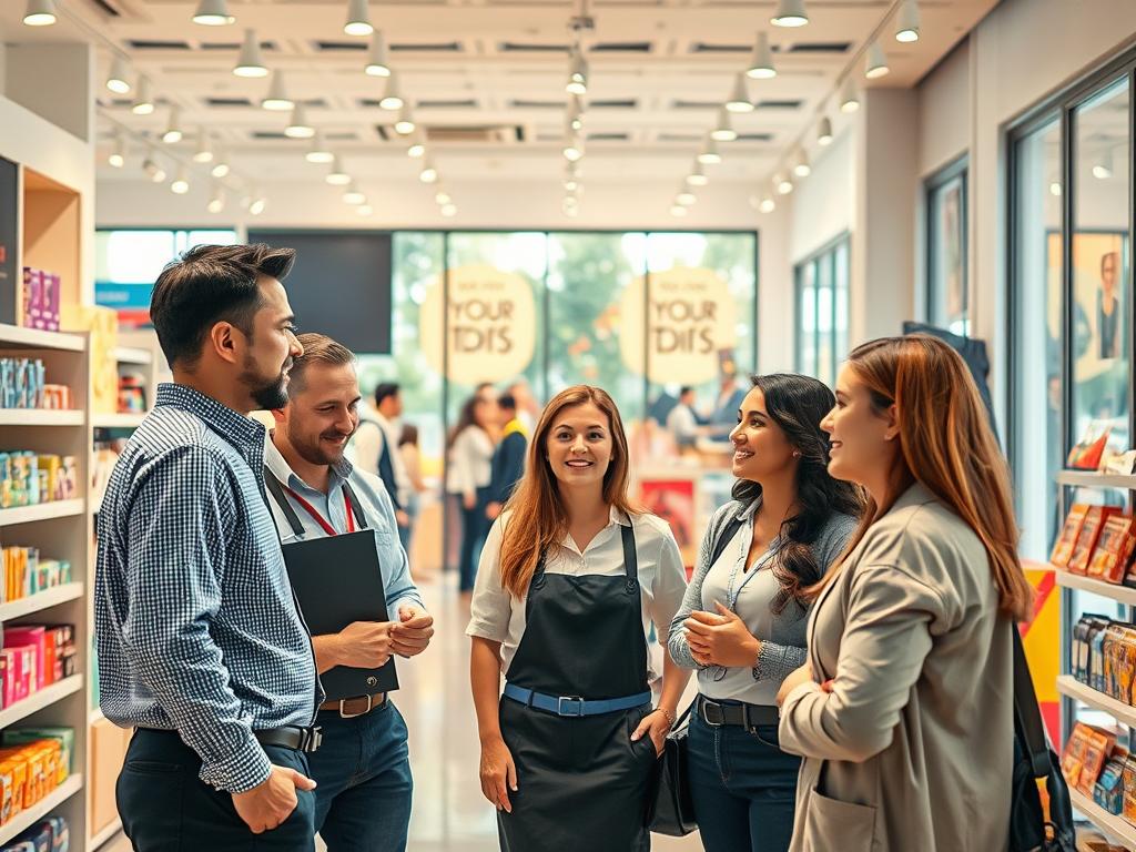 Oportunidades laborales en comercio minorista