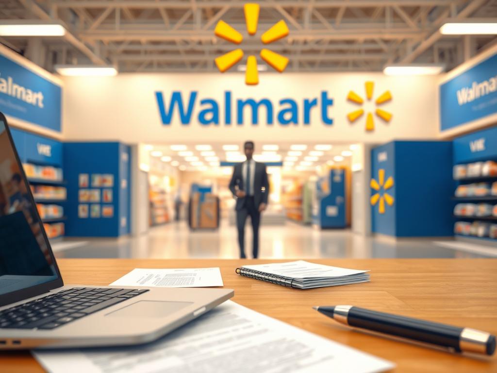 Proceso de solicitud Walmart
