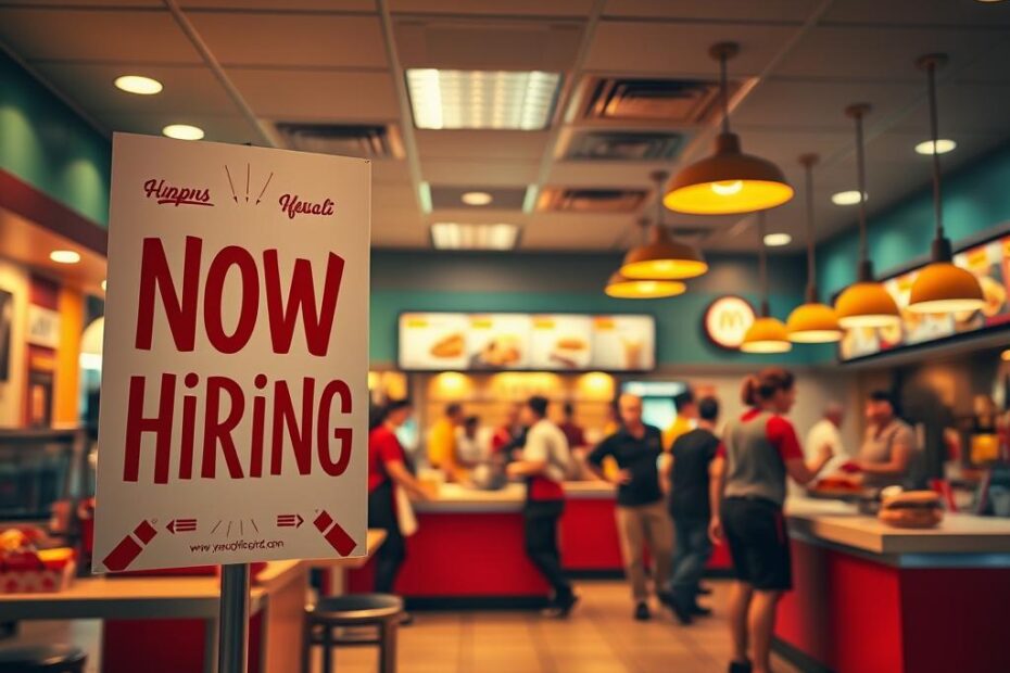 Vacantes de empleos en comida rápida