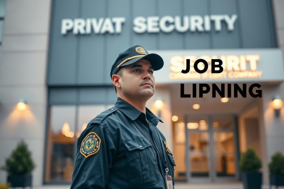 Vacantes de portero en seguridad privada